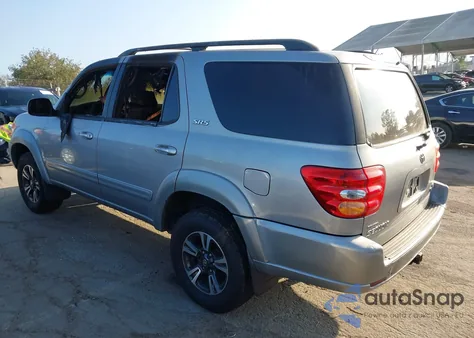 2002 Toyota Sequoia Sr5 V8 из США, поврежденный, VIN 5TDZT34A22S114438